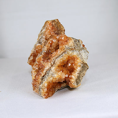 Citrine with Stibnite