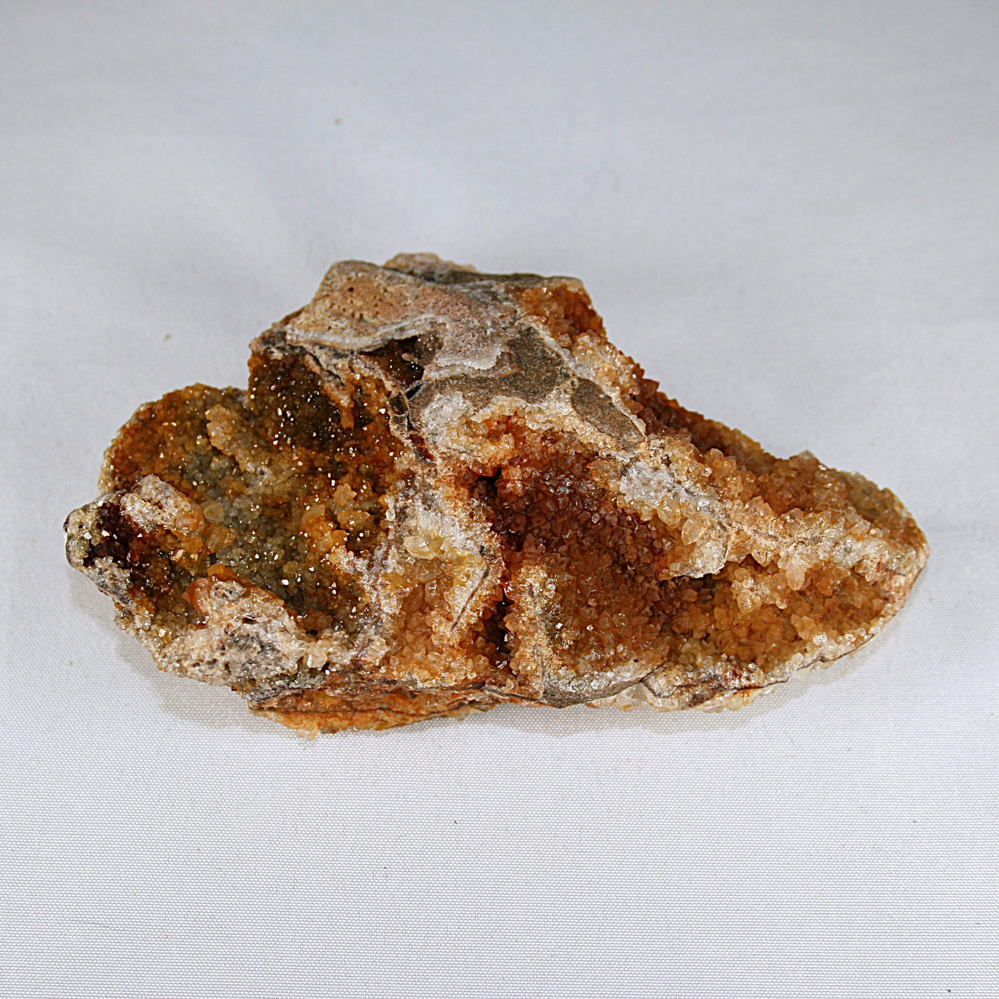 Citrine with Stibnite