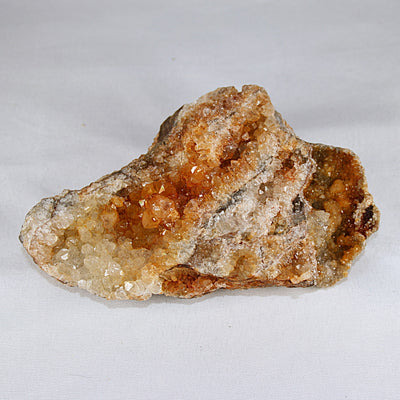Citrine with Stibnite