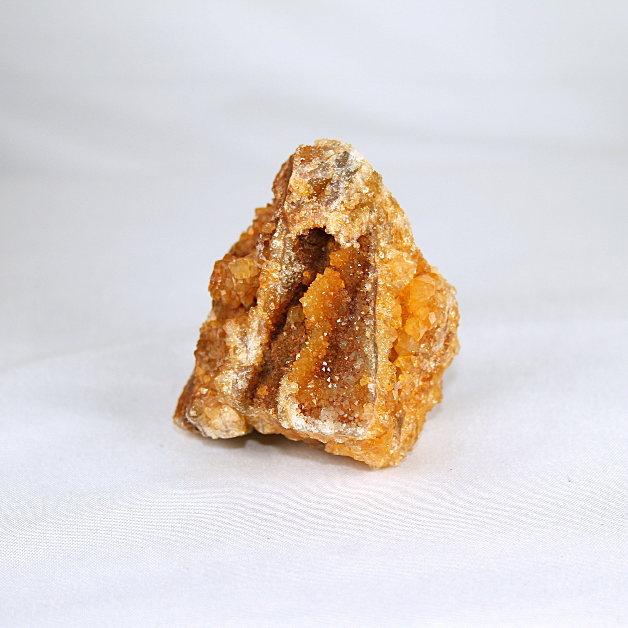 Citrine with Stibnite