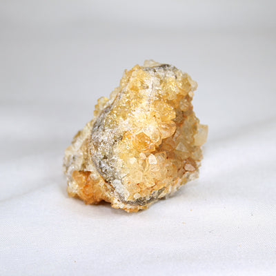 Citrine with Stibnite