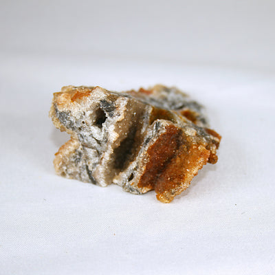 Citrine with Stibnite