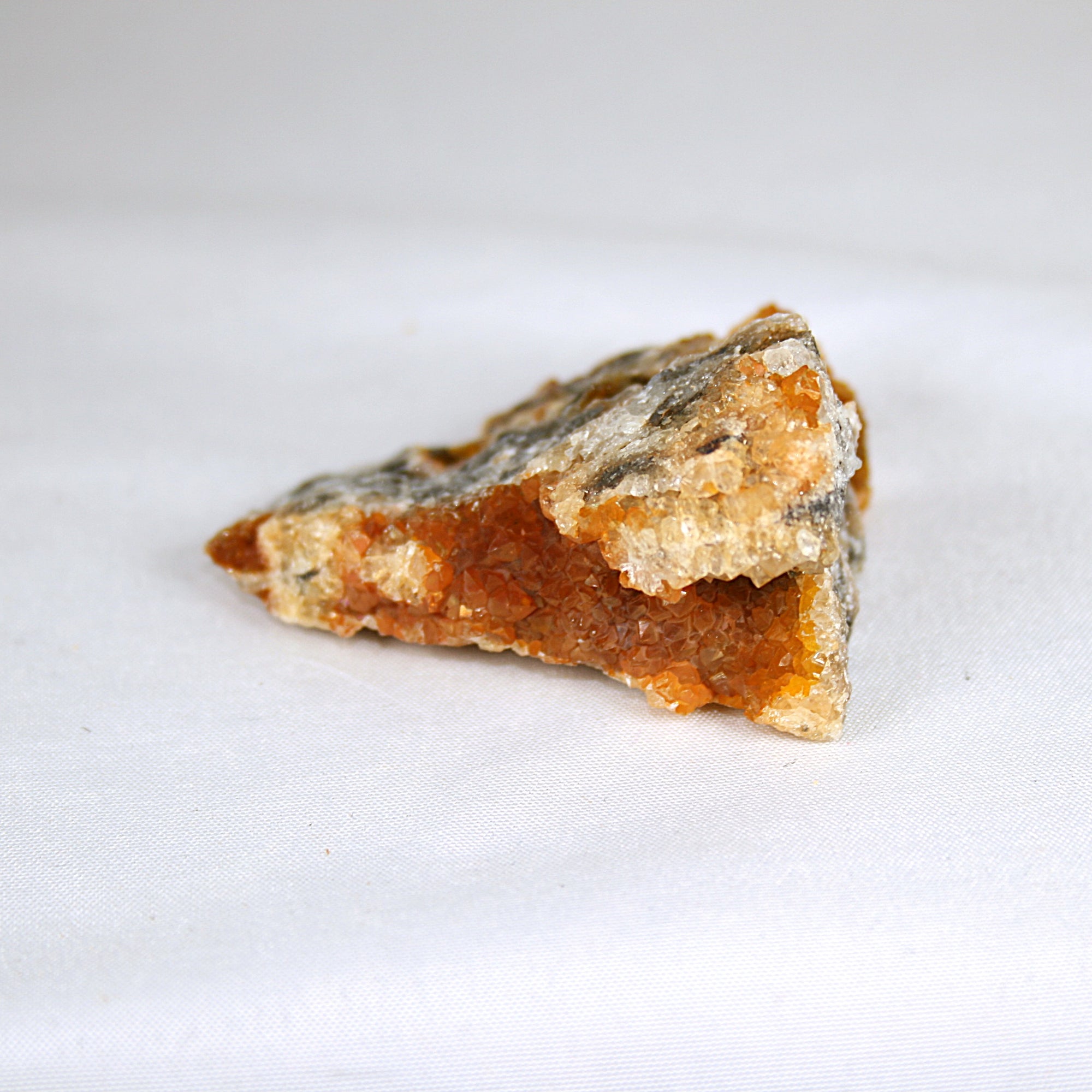 Citrine with Stibnite