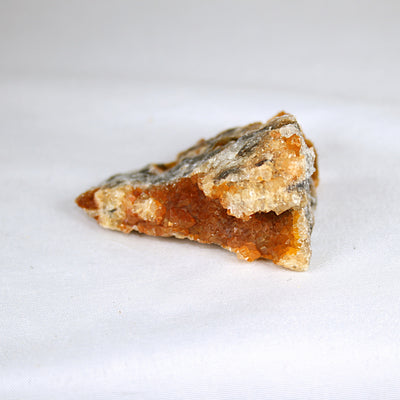 Citrine with Stibnite