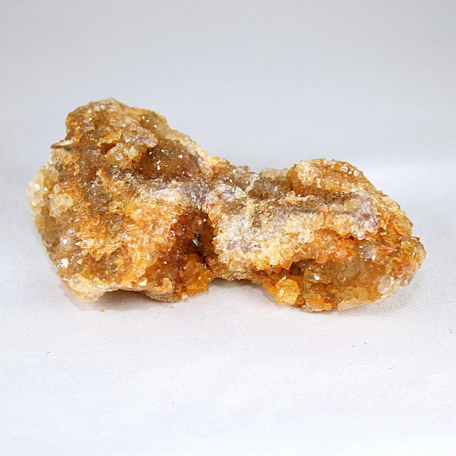 Citrine with Stibnite