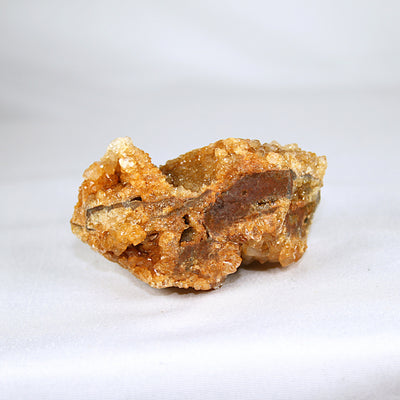 Citrine with Stibnite