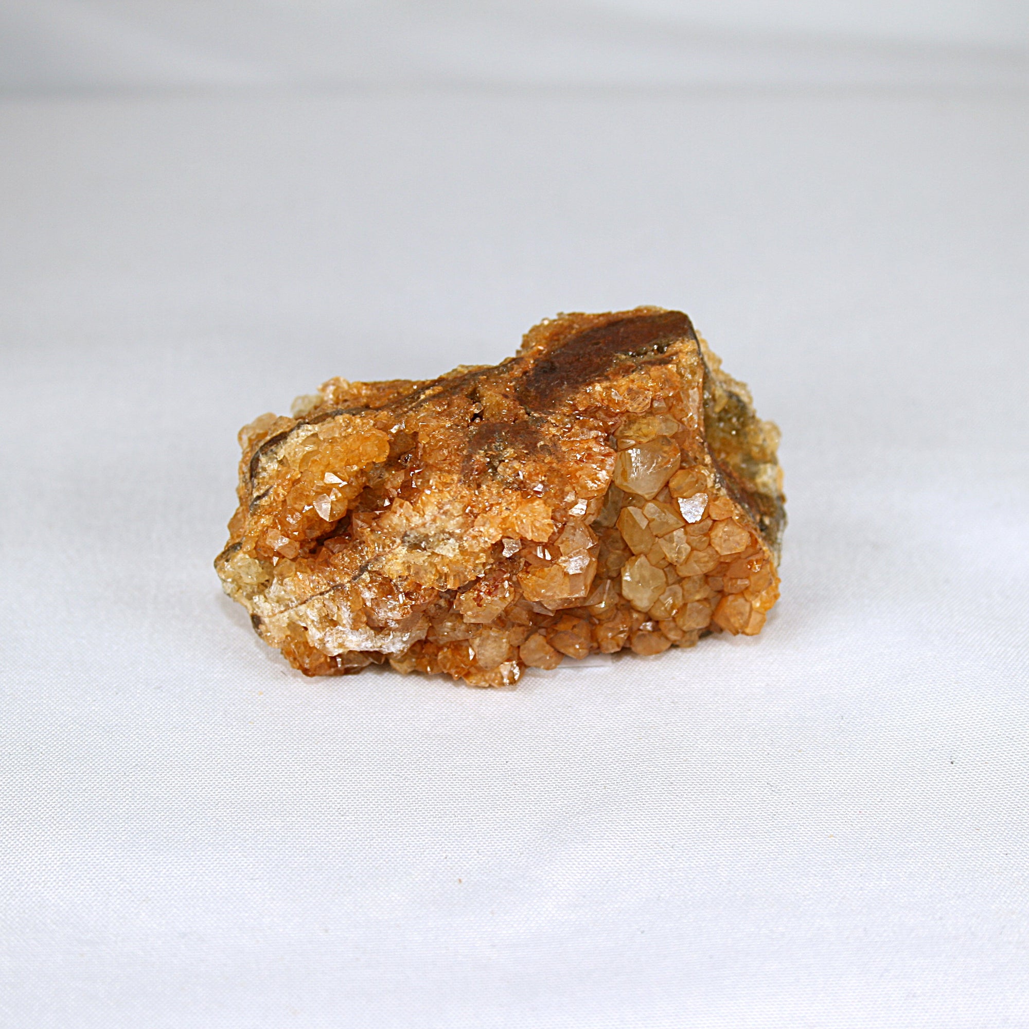 Citrine with Stibnite