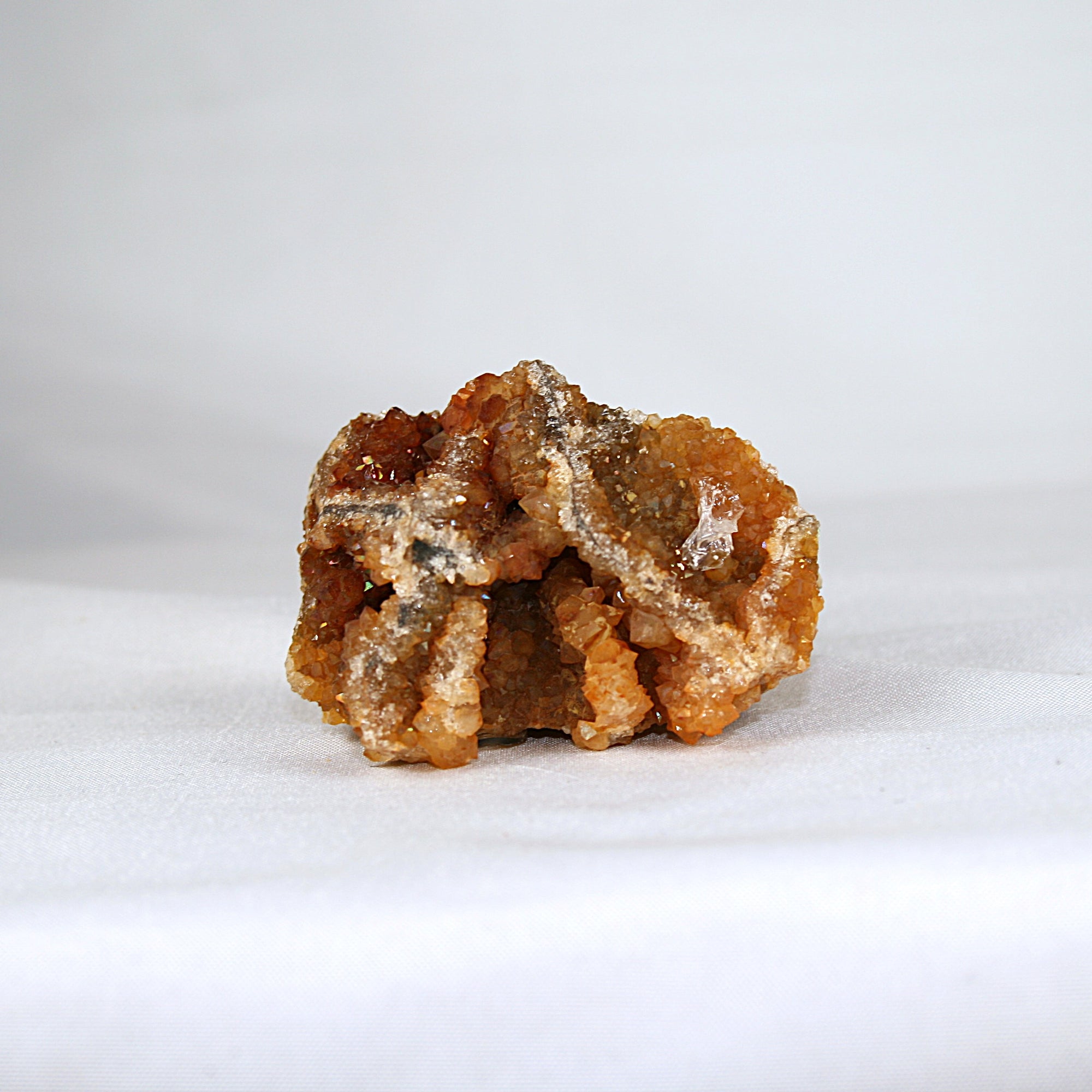 Citrine with Stibnite