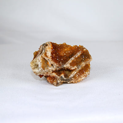 Citrine with Stibnite