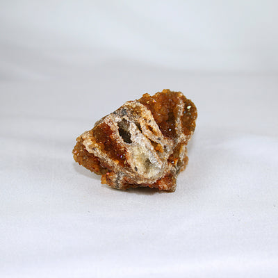 Citrine with Stibnite