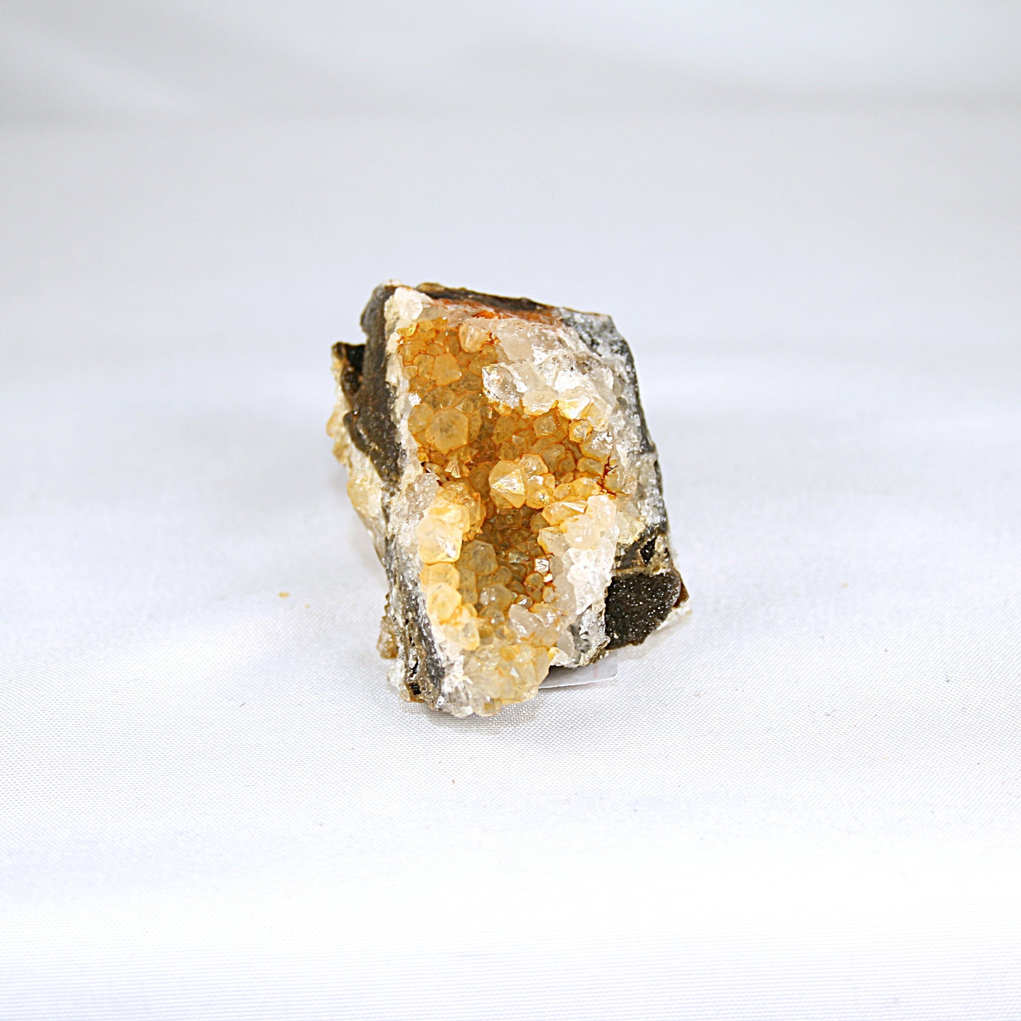 Citrine with Stibnite