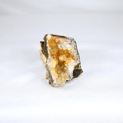 Citrine with Stibnite