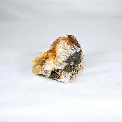 Citrine with Stibnite