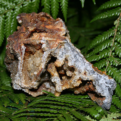 Citrine with Stibnite