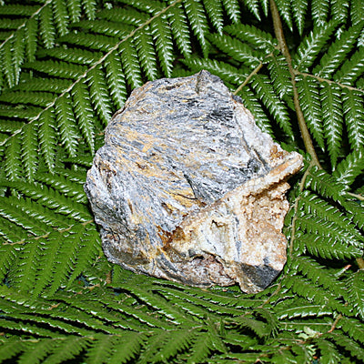 Citrine with Stibnite