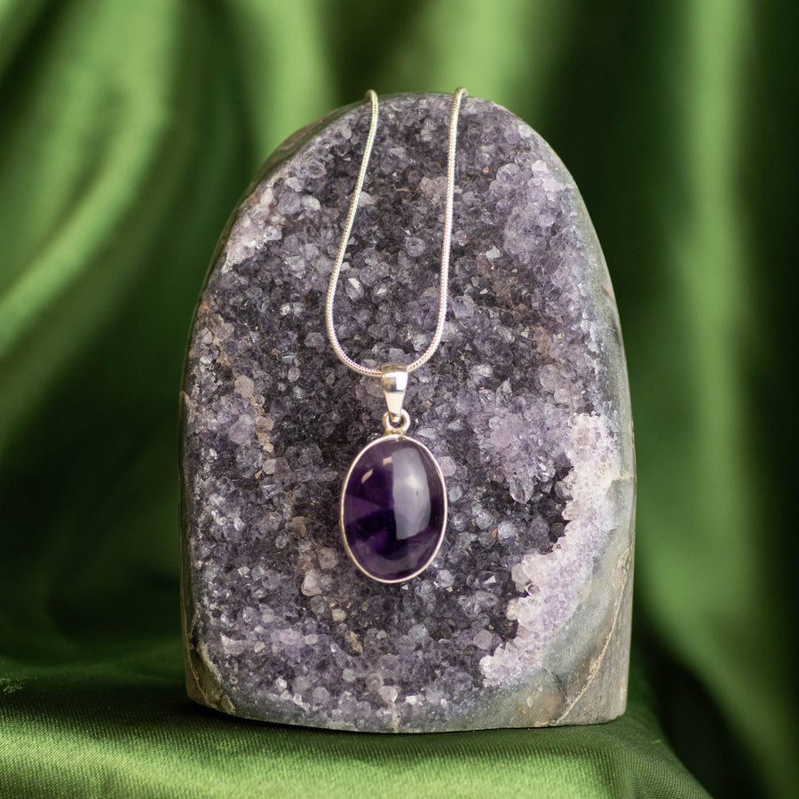 Amethyst Necklace & Freeform Pairing