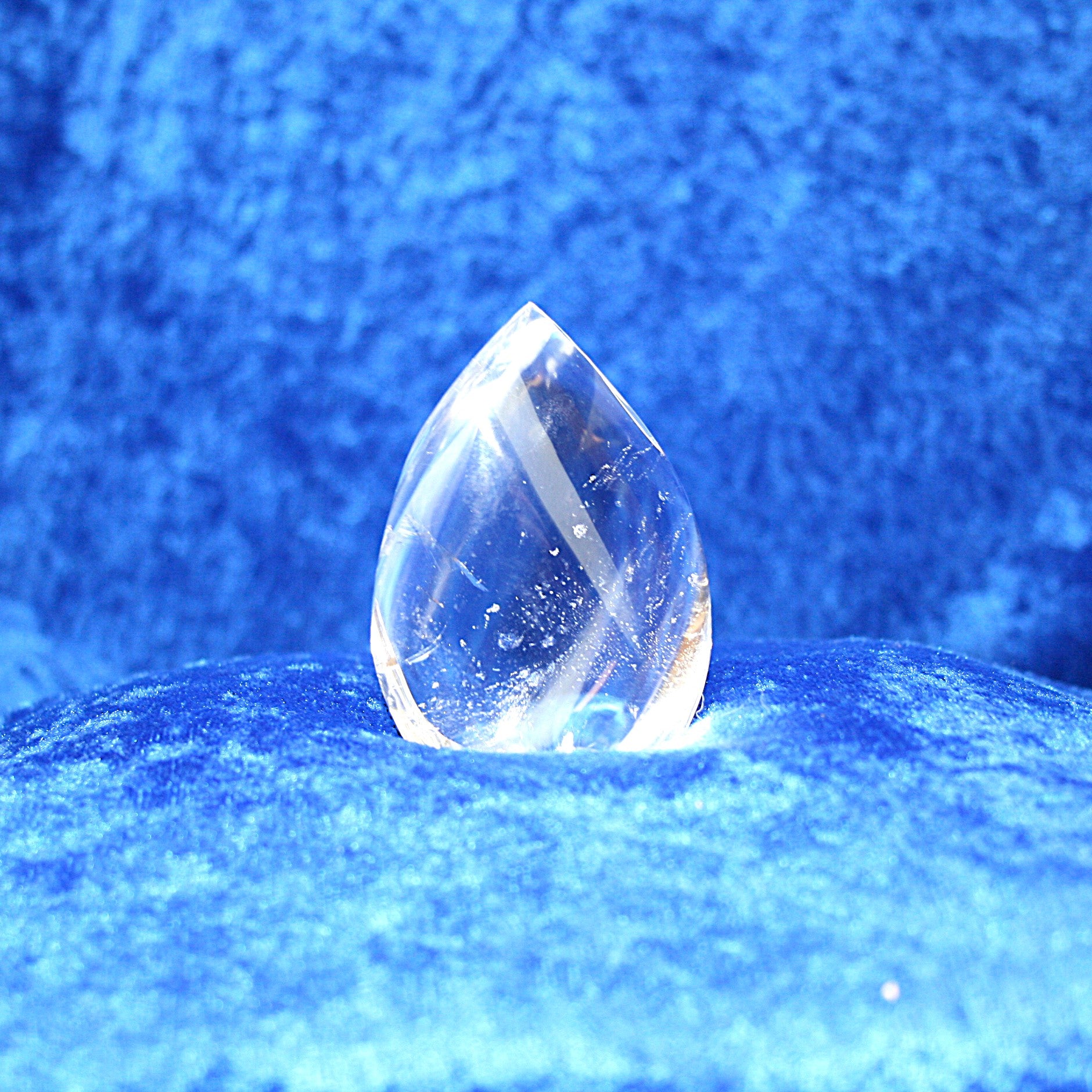 Clear Quartz Flame