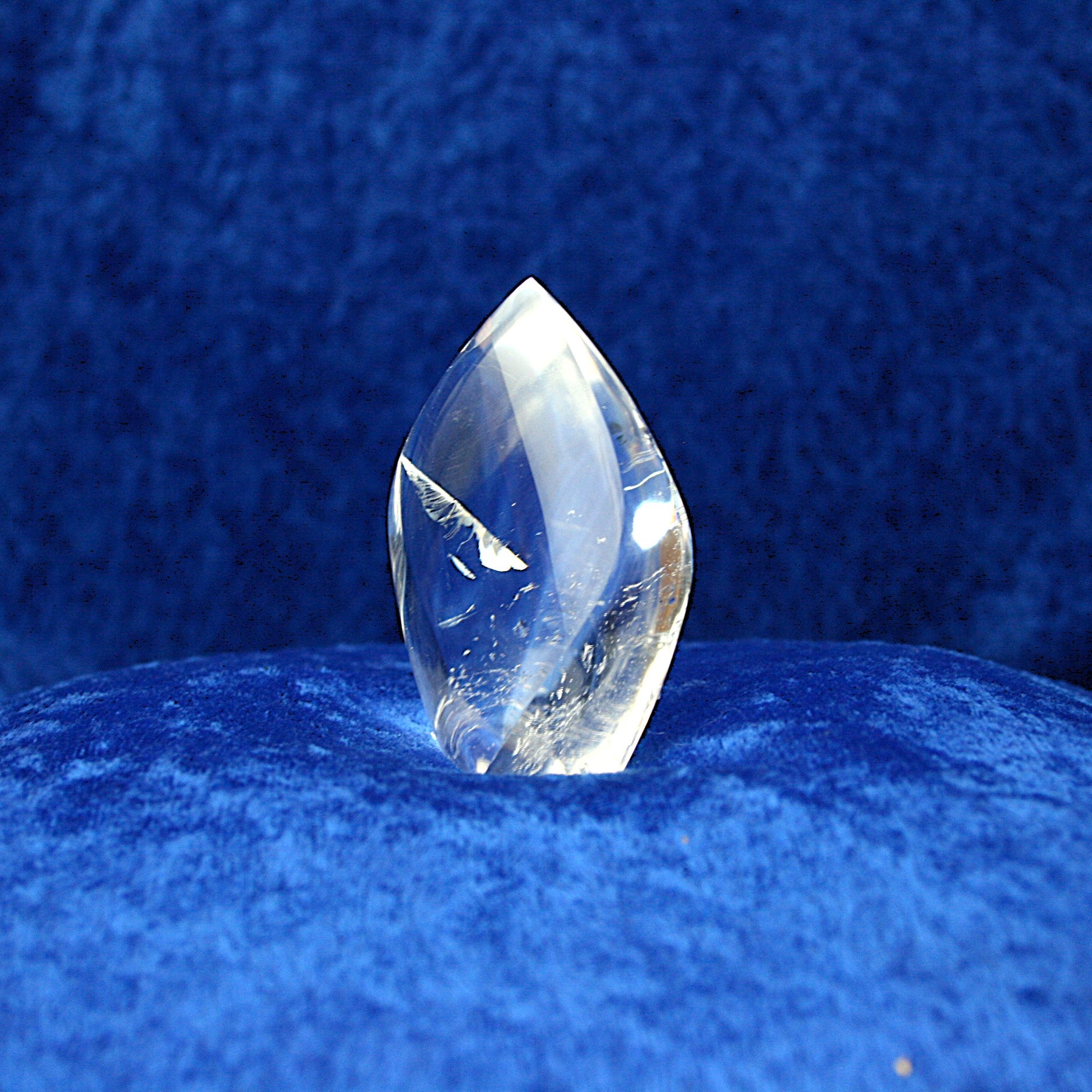 Clear Quartz Flame