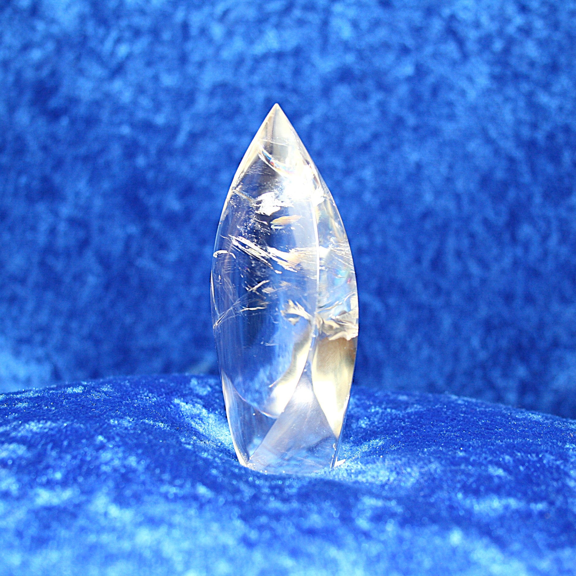 Clear Quartz Flame