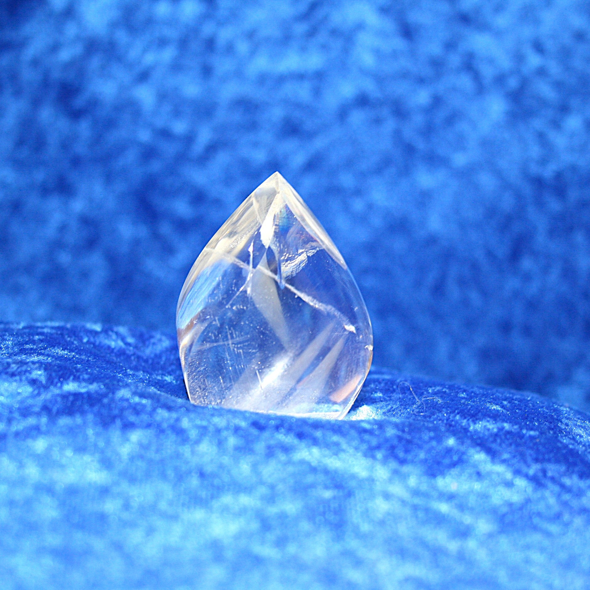 Clear Quartz Flame