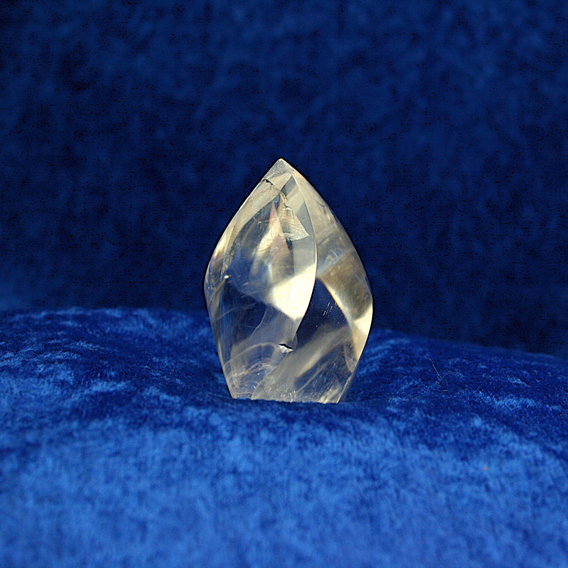 Clear Quartz Flame