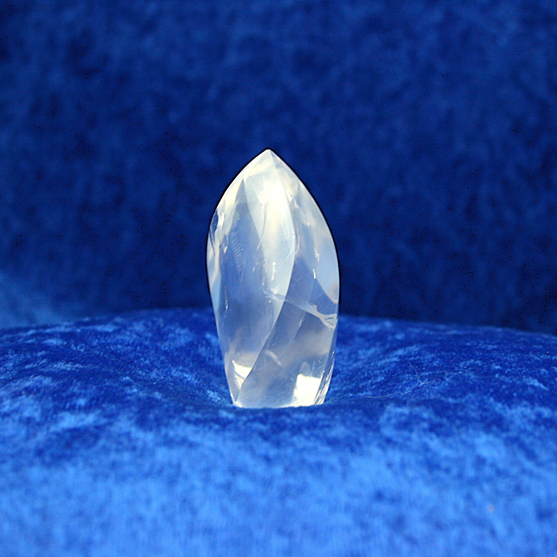 Clear Quartz Flame