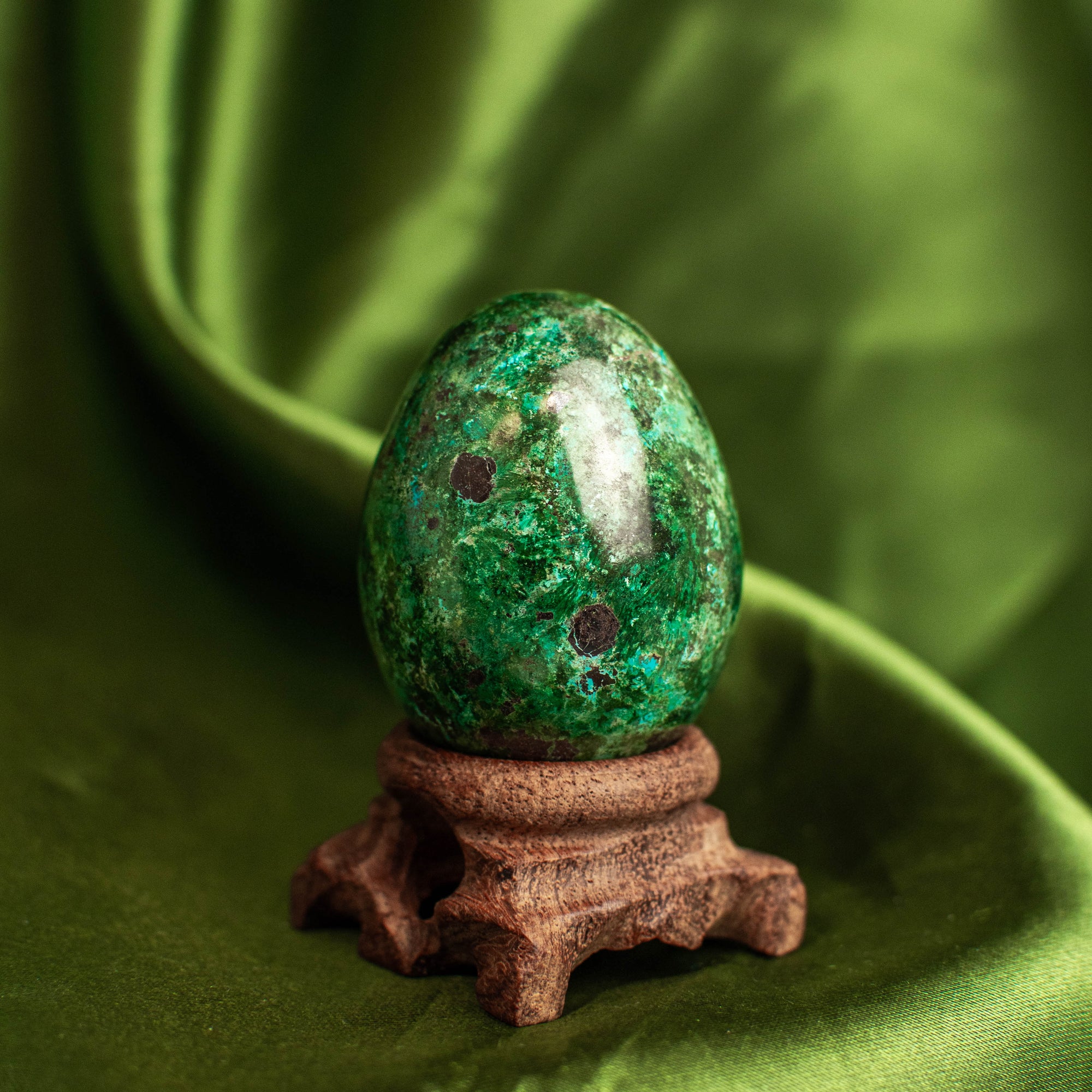 Chrysocolla Egg (Multiple Available)