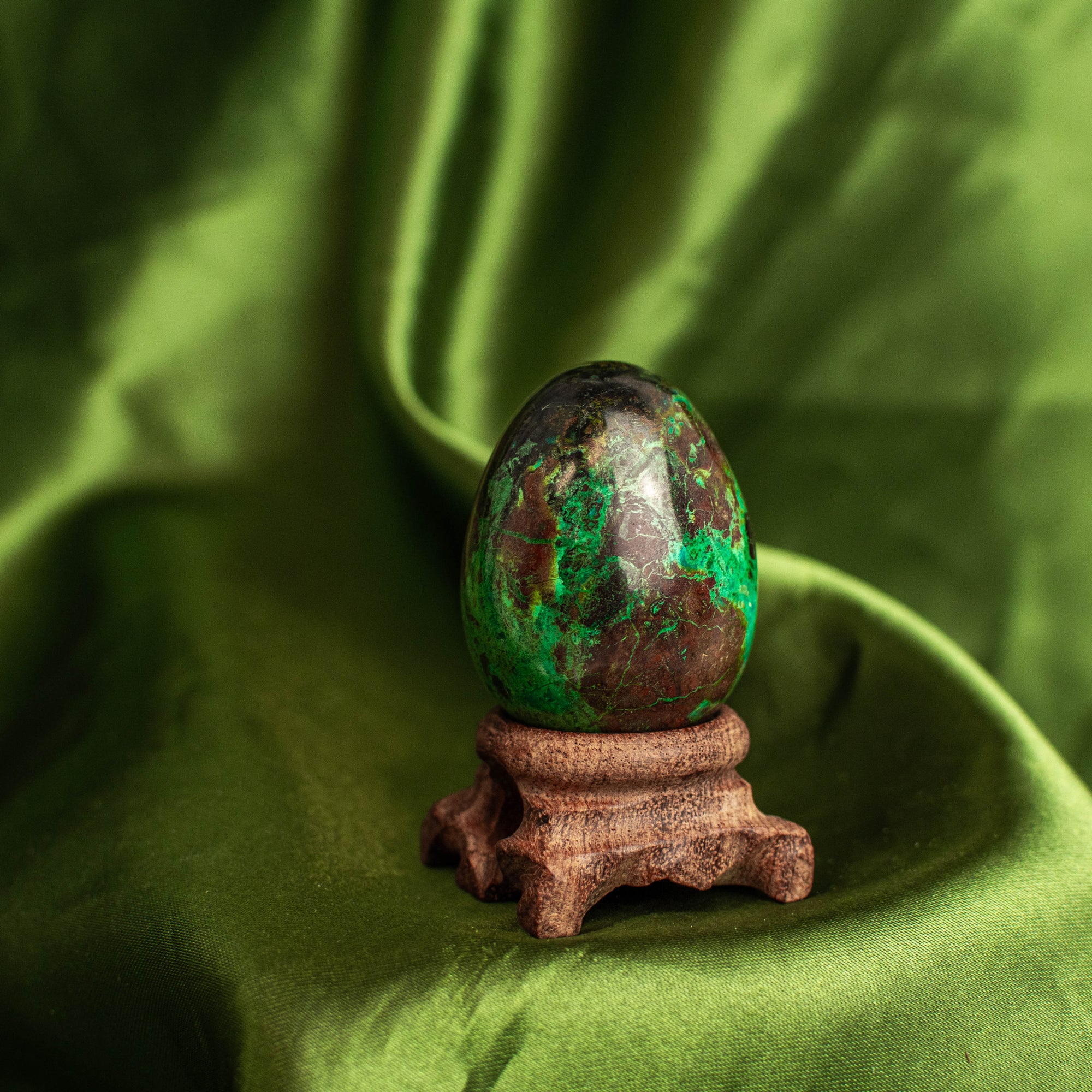 Chrysocolla Egg (Multiple Available)
