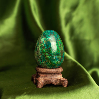 Chrysocolla Egg (Multiple Available)