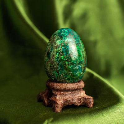 Chrysocolla Egg (Multiple Available)