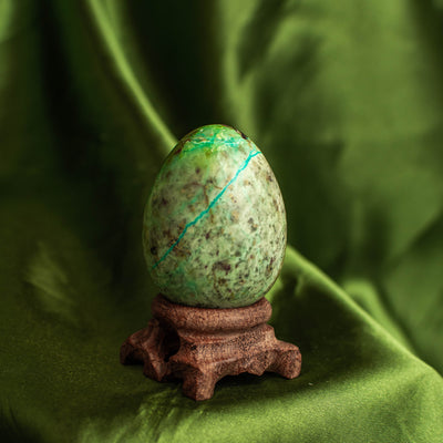 Chrysocolla Egg (Multiple Available)