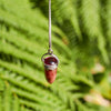 Carnelian and Garnet Pendulum