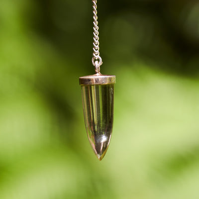 Clear Quartz Pendulum