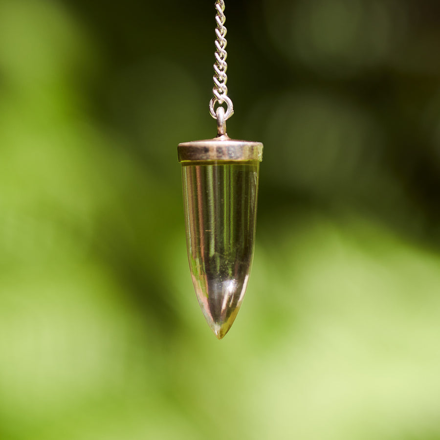 Clear Quartz Pendulum
