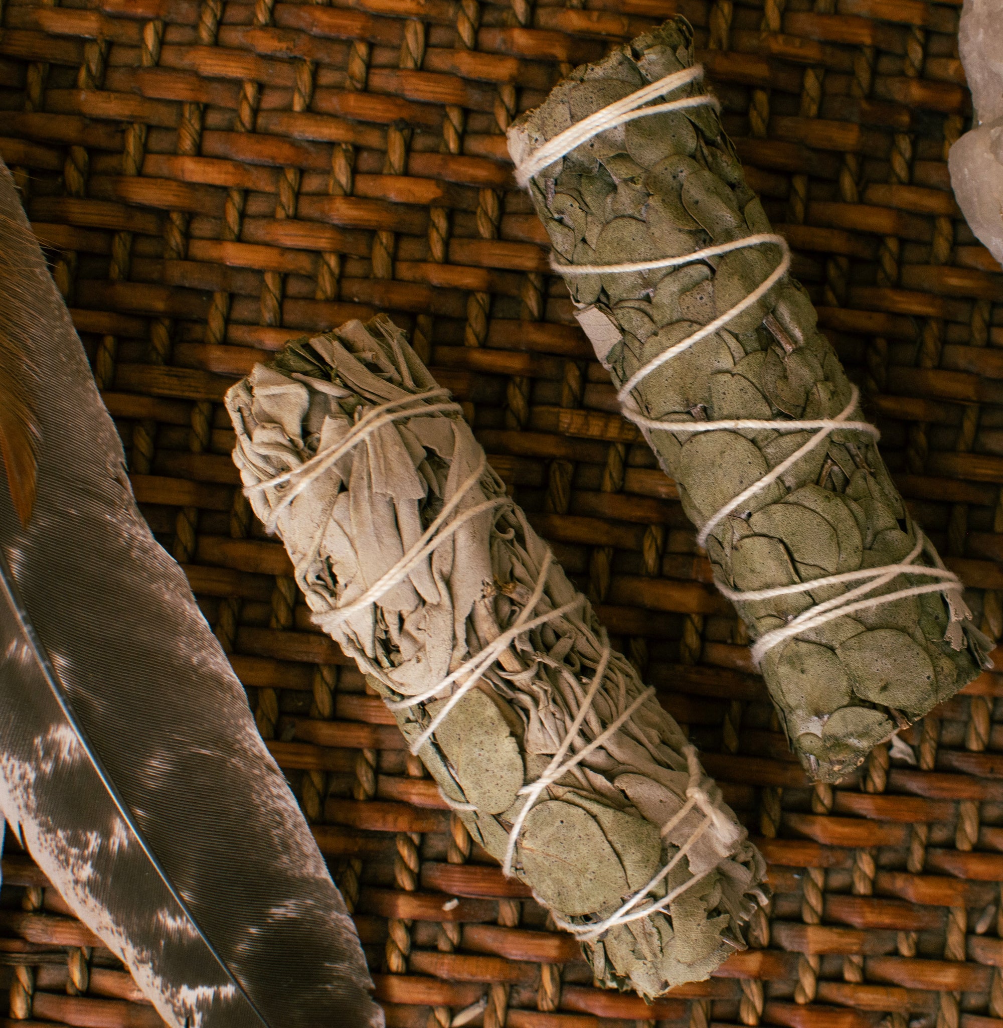 White Sage & Eucalyptus Smudge Sticks