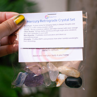 Mercury Retrograde Crystal Set