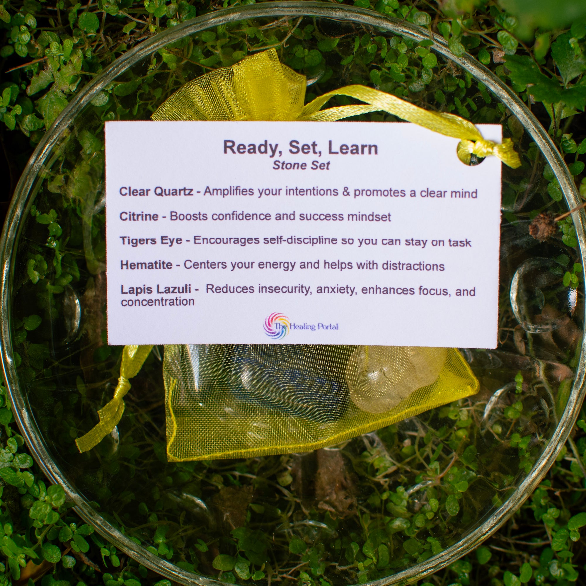 Ready, Set, Learn Stone Set