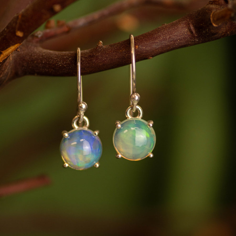 Ethiopian Opal Earrings