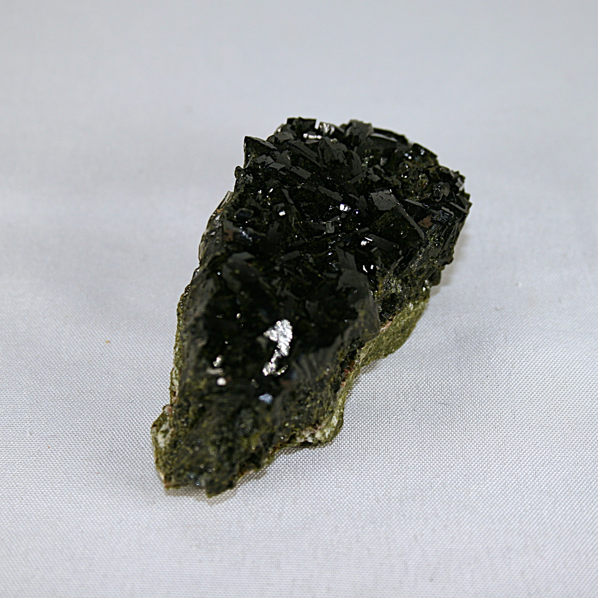 Raw Epidote Cluster