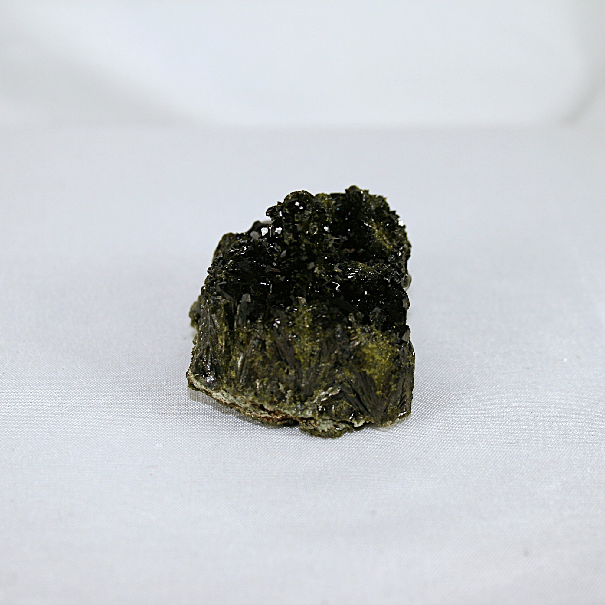 Raw Epidote Cluster