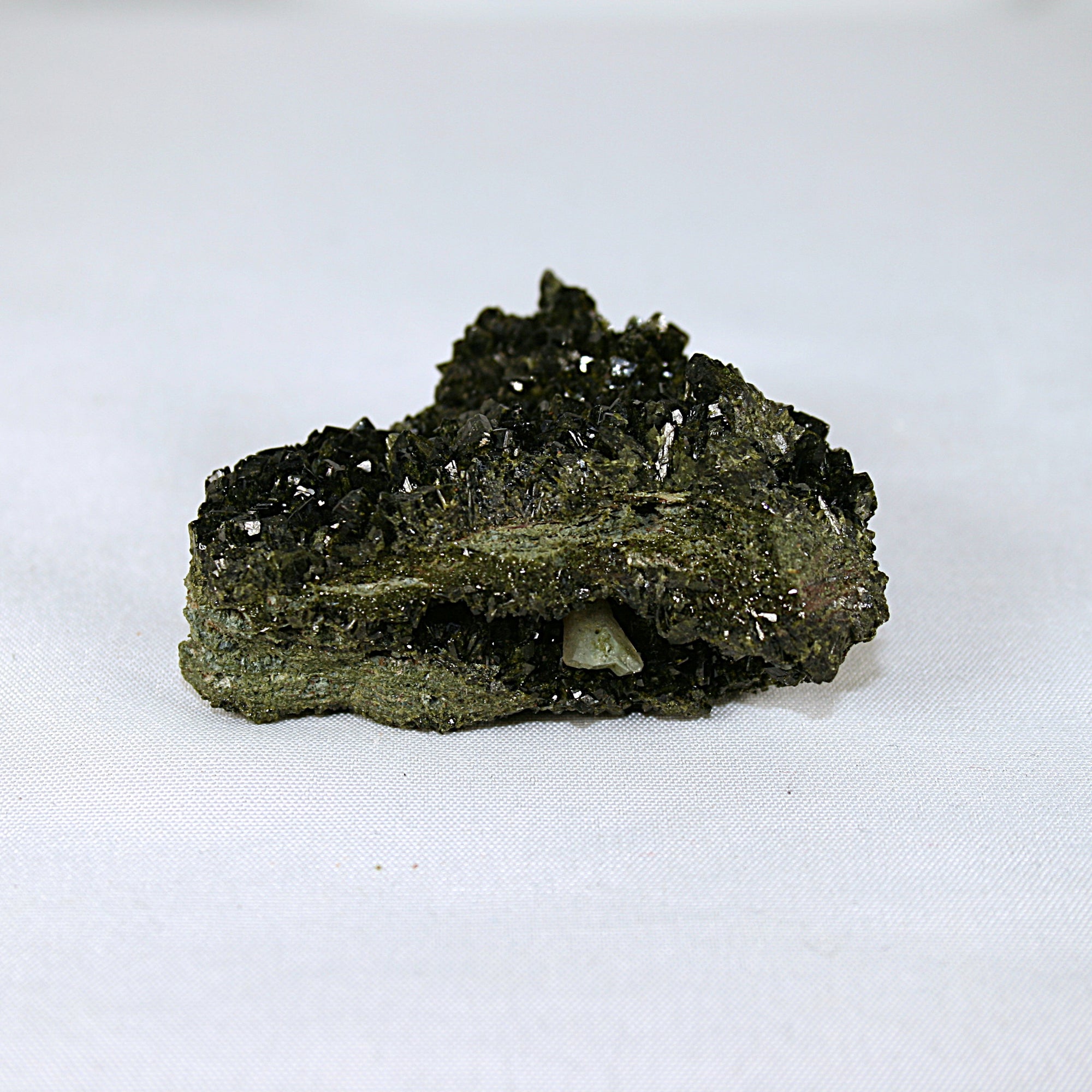 Raw Epidote Cluster