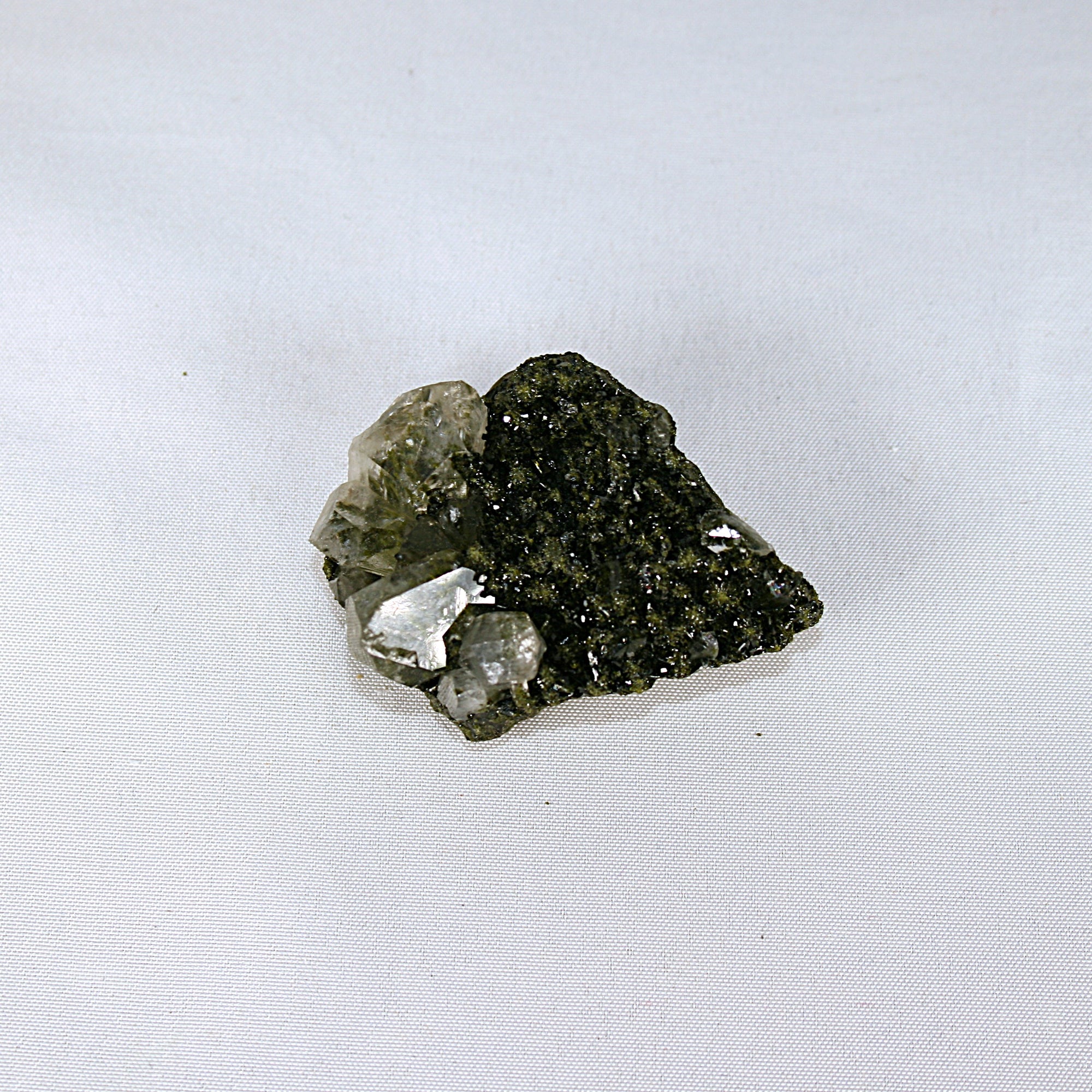 Raw Epidote Cluster