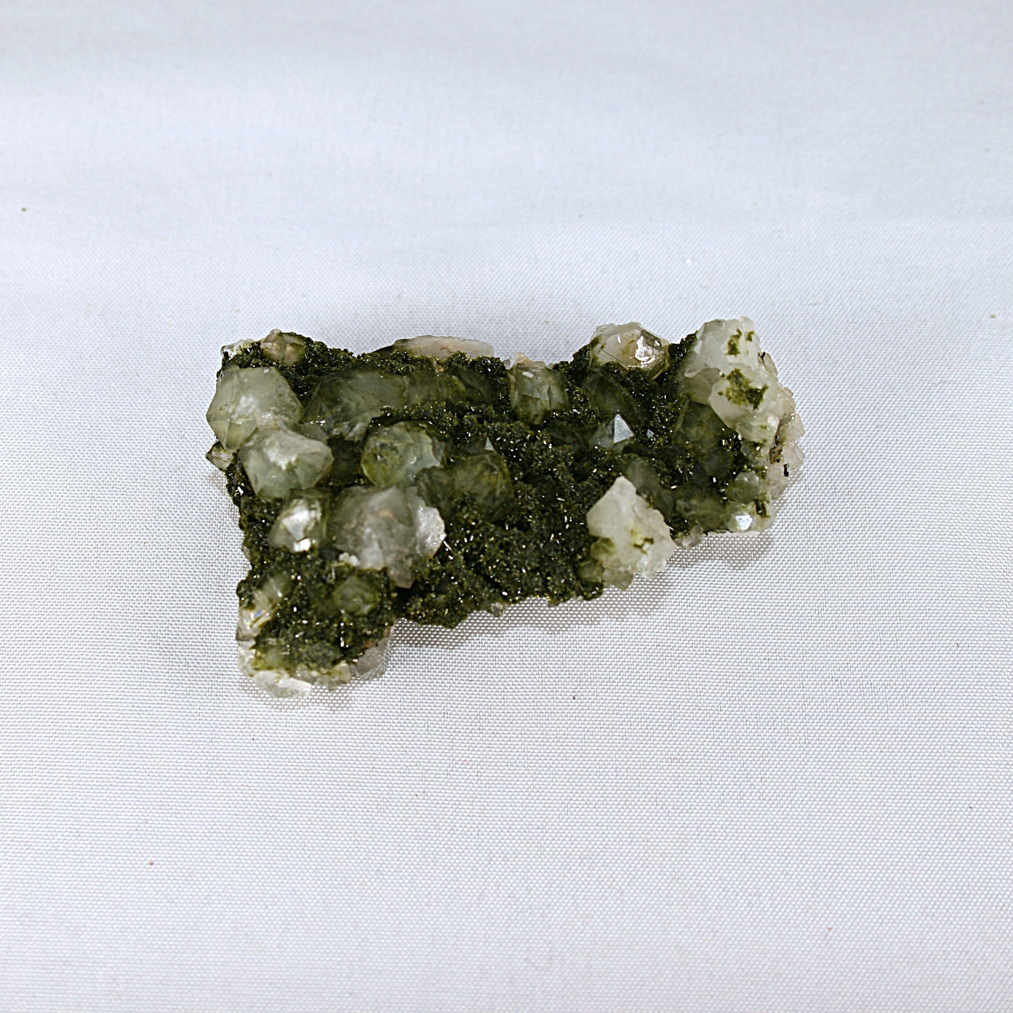 Raw Epidote Cluster