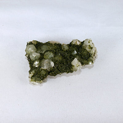 Raw Epidote Cluster