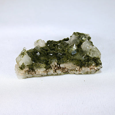 Raw Epidote Cluster