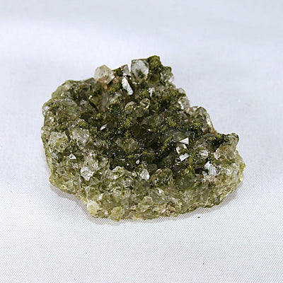 Raw Epidote Cluster