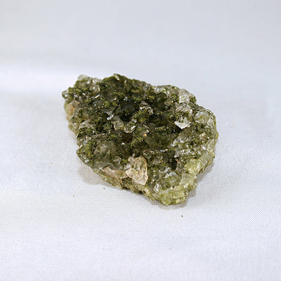 Raw Epidote Cluster