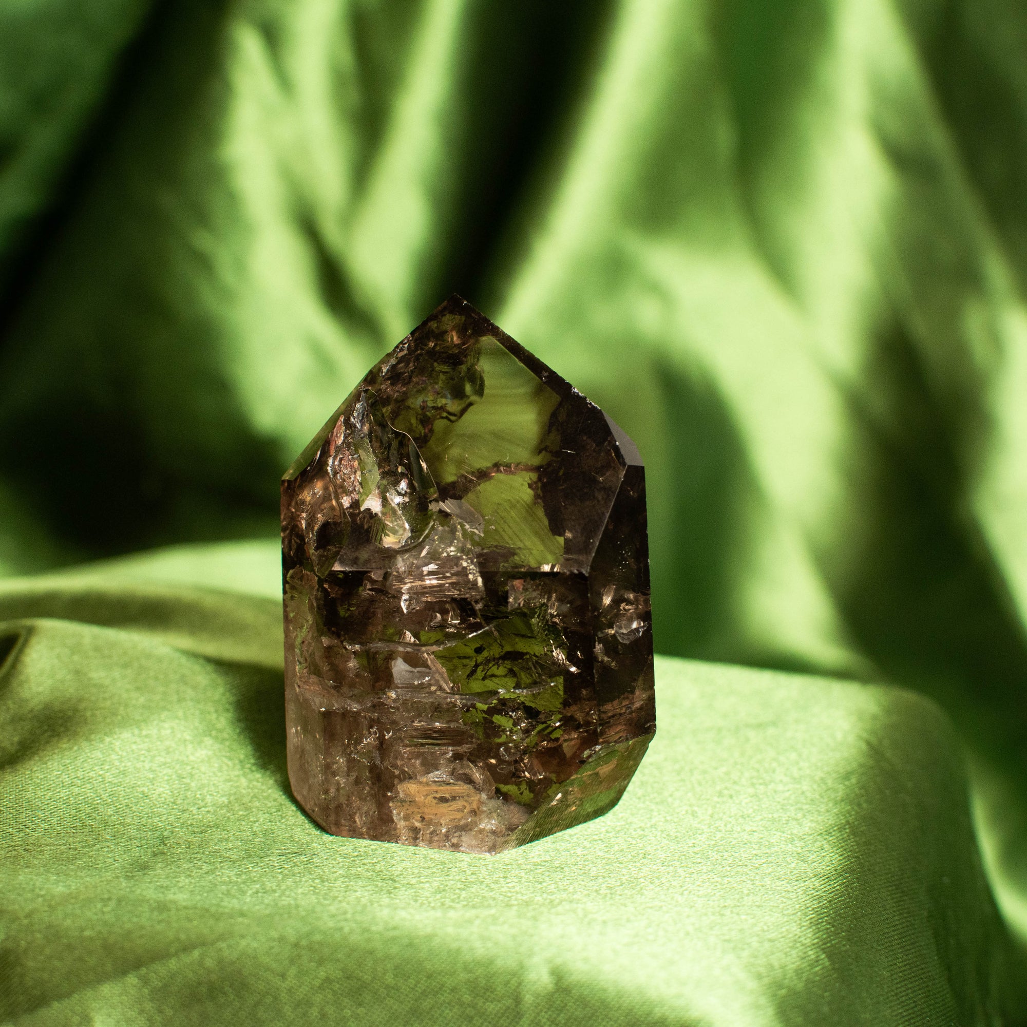 Elestial Smoky Quartz Towers (Multiple Available)