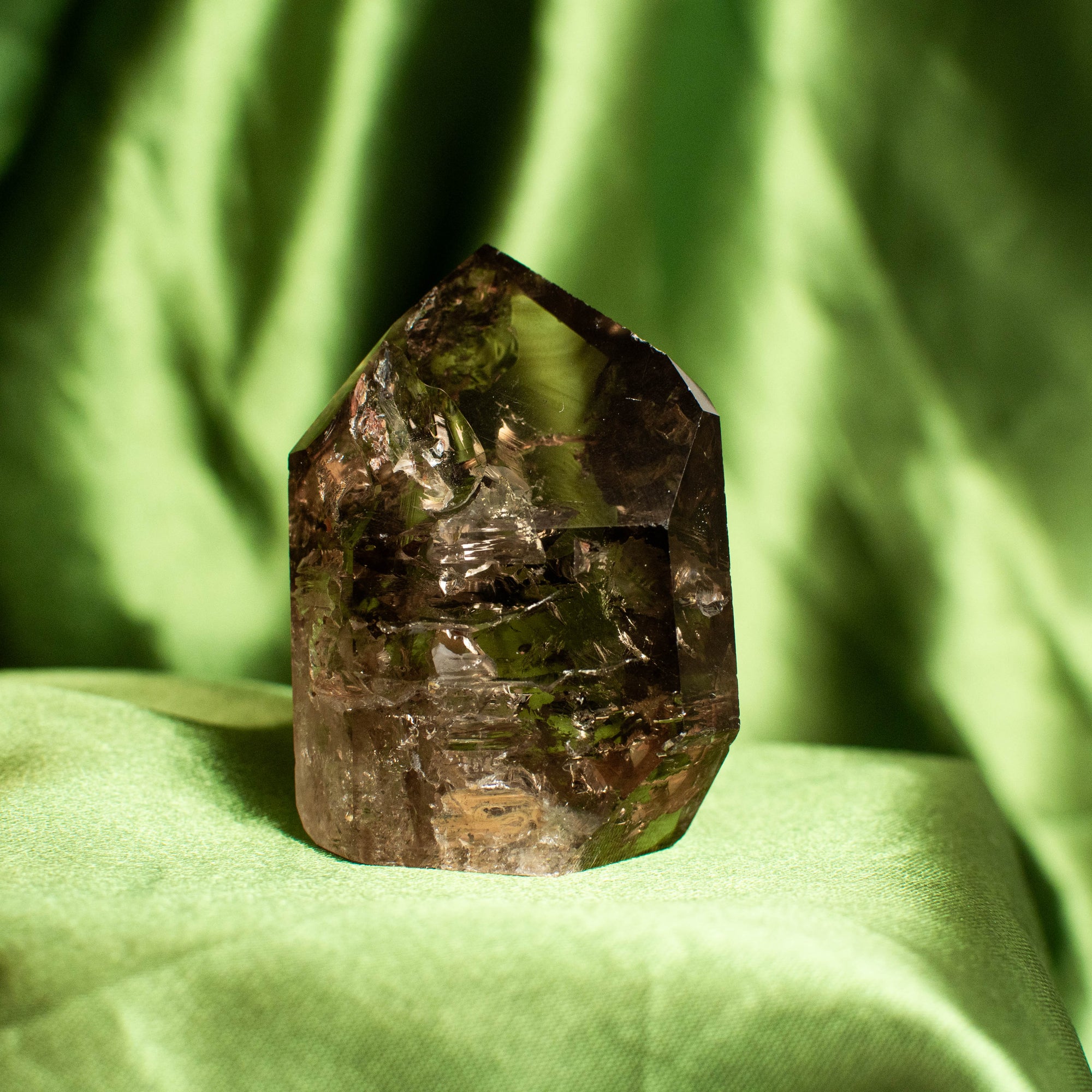 Elestial Smoky Quartz Towers (Multiple Available)