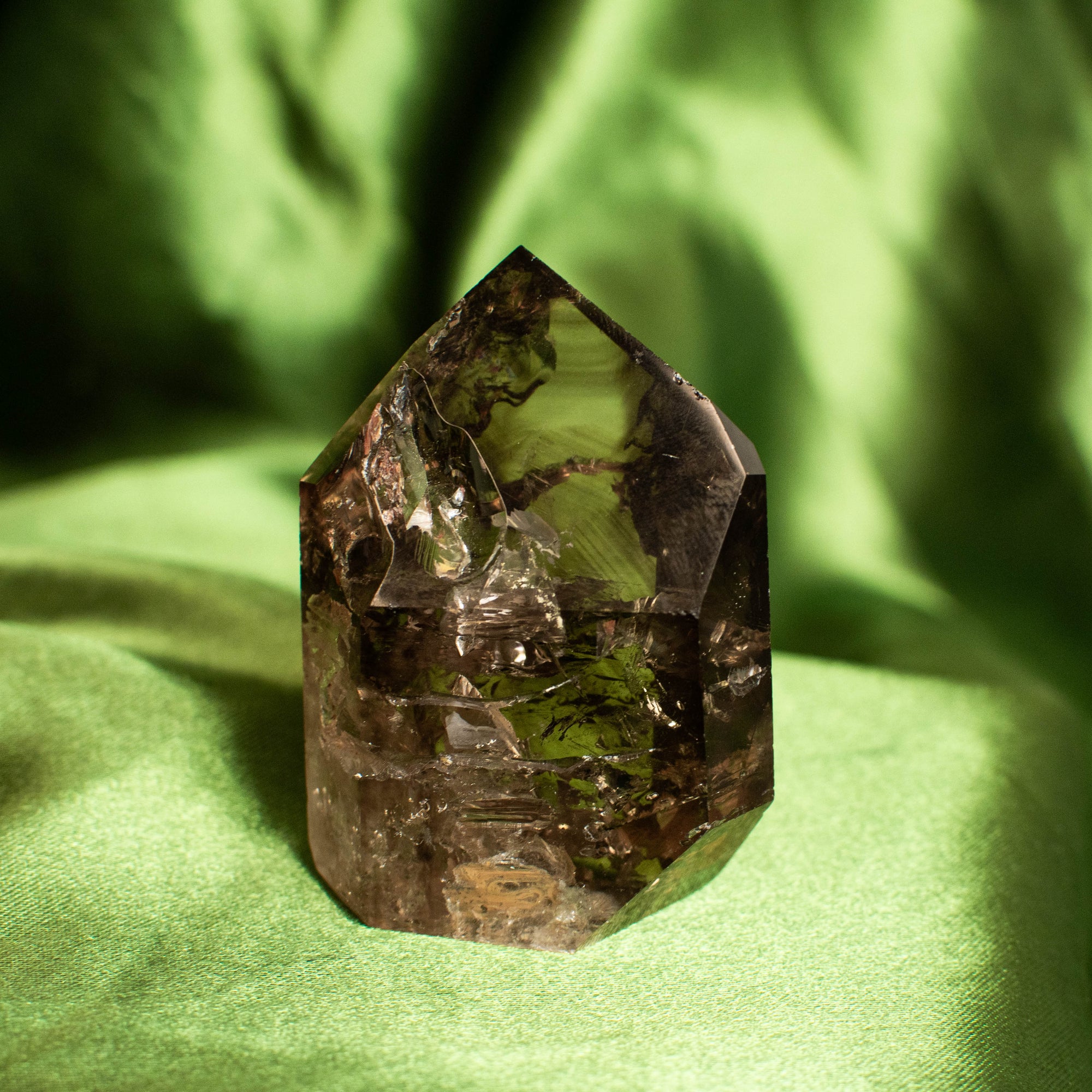 Elestial Smoky Quartz Towers (Multiple Available)